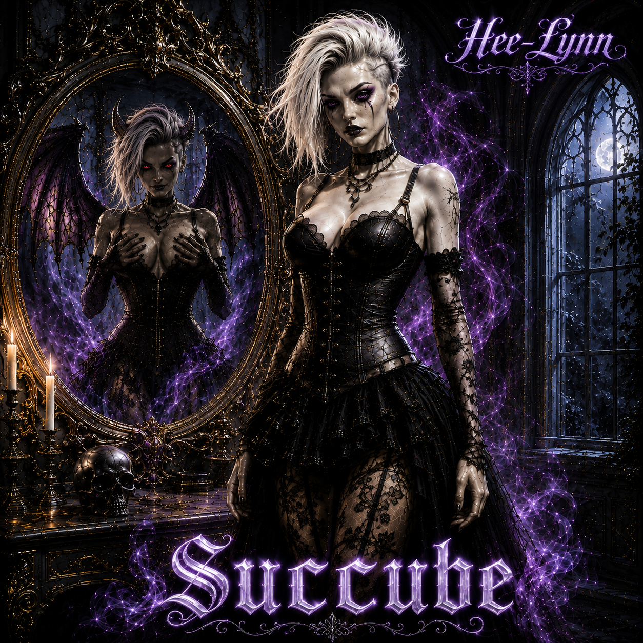Pochette officielle de l'album Succube de Hee-Lynn